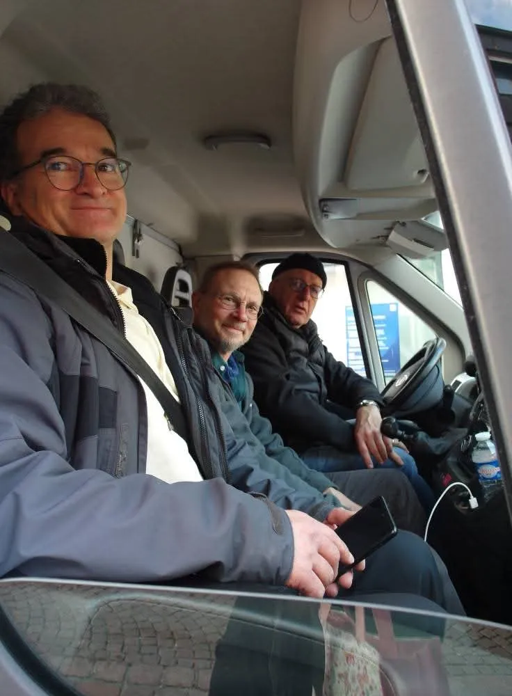 Schlepperteam - Teil Schlepperteam Konrad, Wolfgang und Reinhard